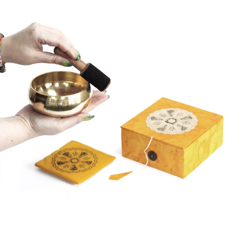 Meditation Bowl Set - Handcrafted for Mindfulness - ZenLife Collection