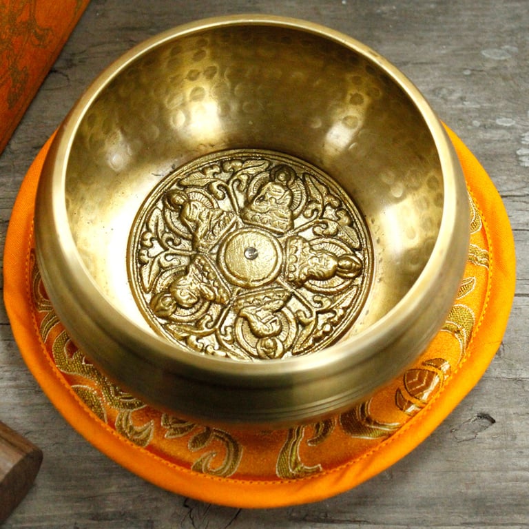 10cm Buddha Singing Bowls Set (400gm Minimum) - Relaxation & Meditation Aids