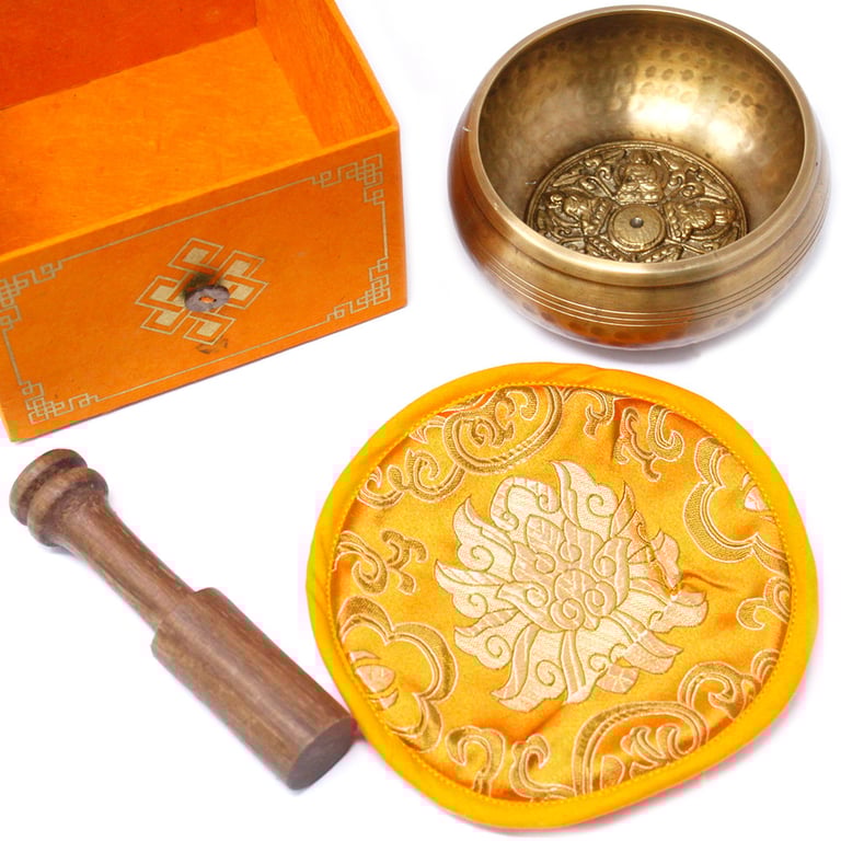 10cm Buddha Singing Bowls Set (400gm Minimum) - Relaxation & Meditation Aids