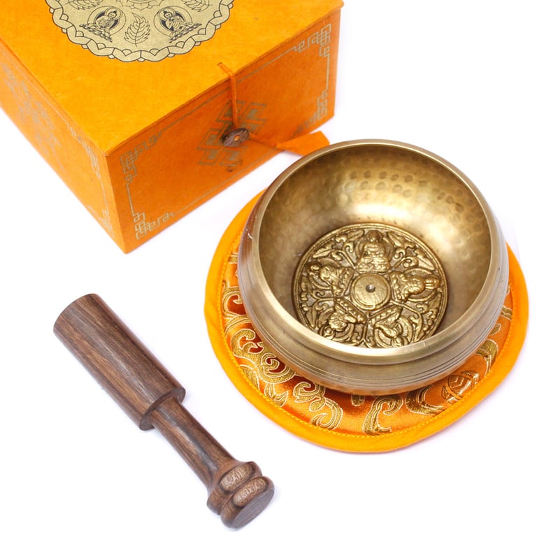 10cm Buddha Singing Bowls Set (400gm Minimum) - Relaxation & Meditation Aids