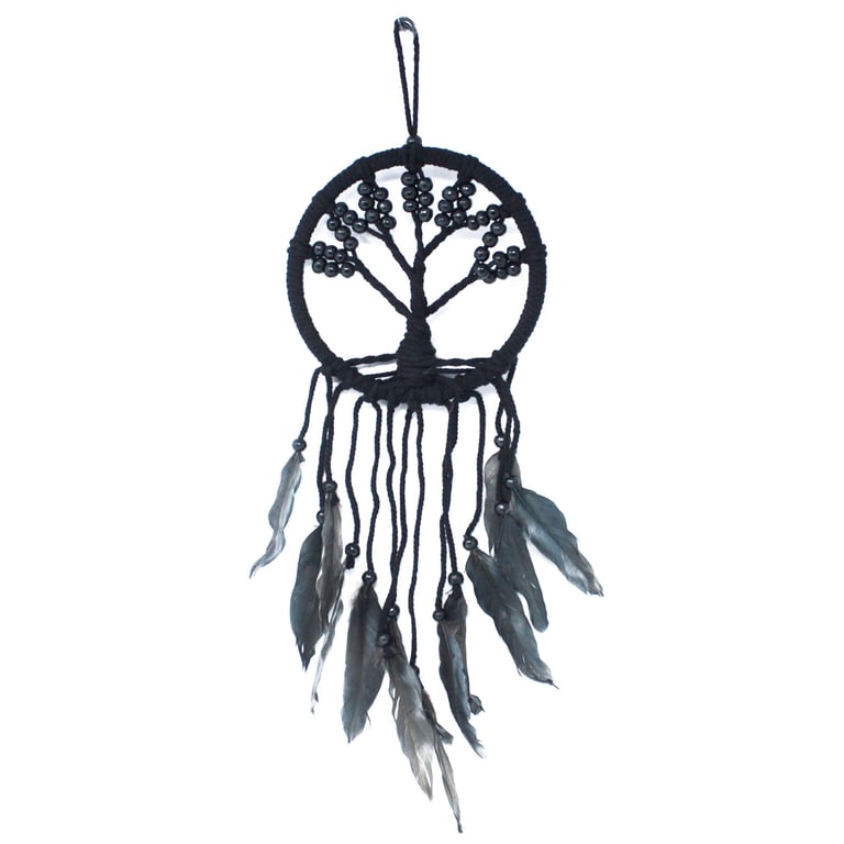 16cm Assorted Dreamcatcher (Tree of Life Design) - Handcrafted Aesthetic