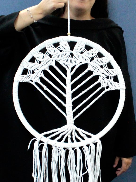 42cm Tree of Life Dreamcatcher - Large Decorative Accessory