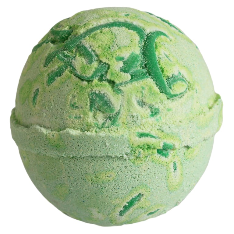 Tropical Paradise Coco Bath Bomb - Kiwi Fruit Scented Relaxation Bliss in Every Drop