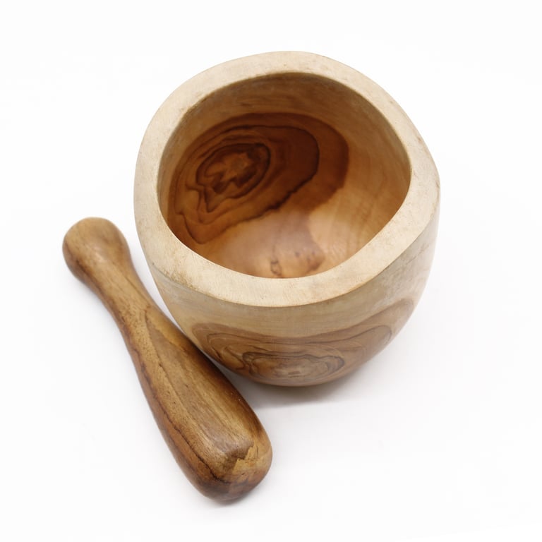 Teak Pestle & Mortar (Large) - Ergo Design