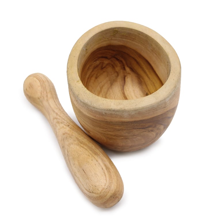Teak Pestle & Mortar (Small) - Ergo Design