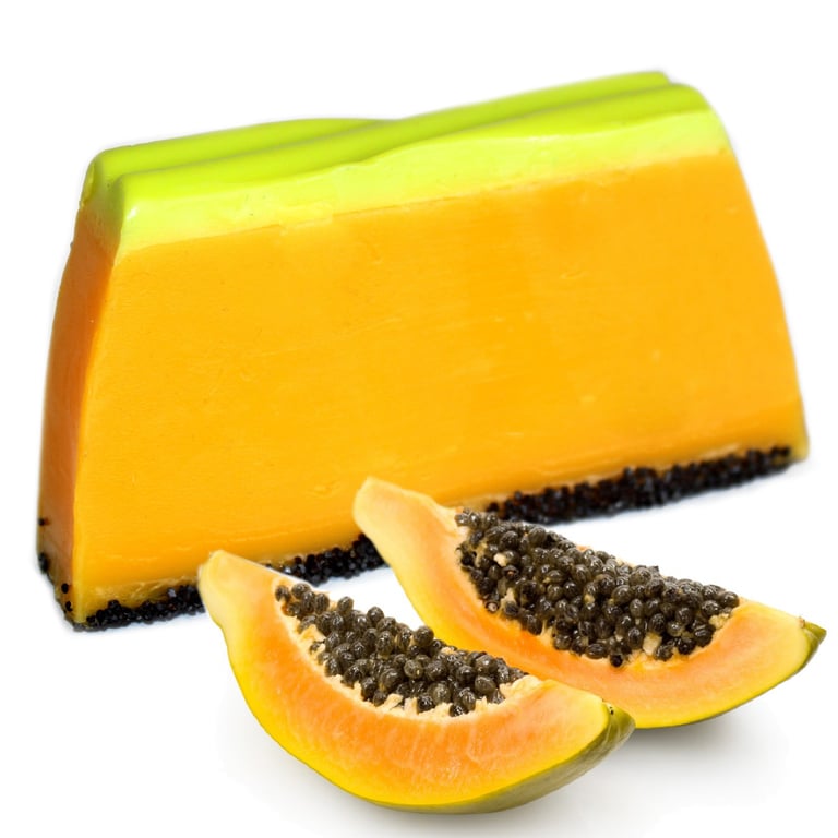 Soap Loaf - Papaya Infused - Tropical Paradise