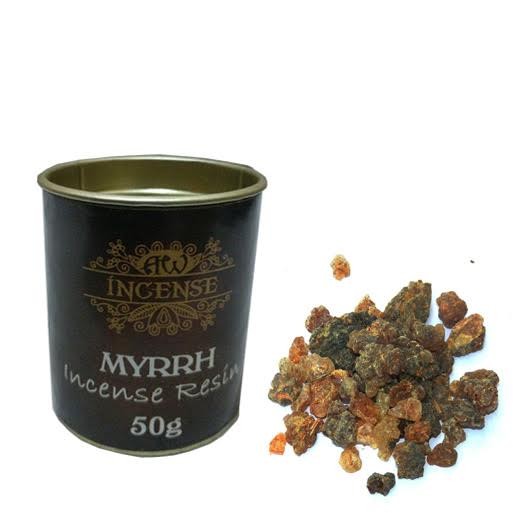 50gm Natural Aromatic Myrrh Resin for Essential Oil and Healing Applications