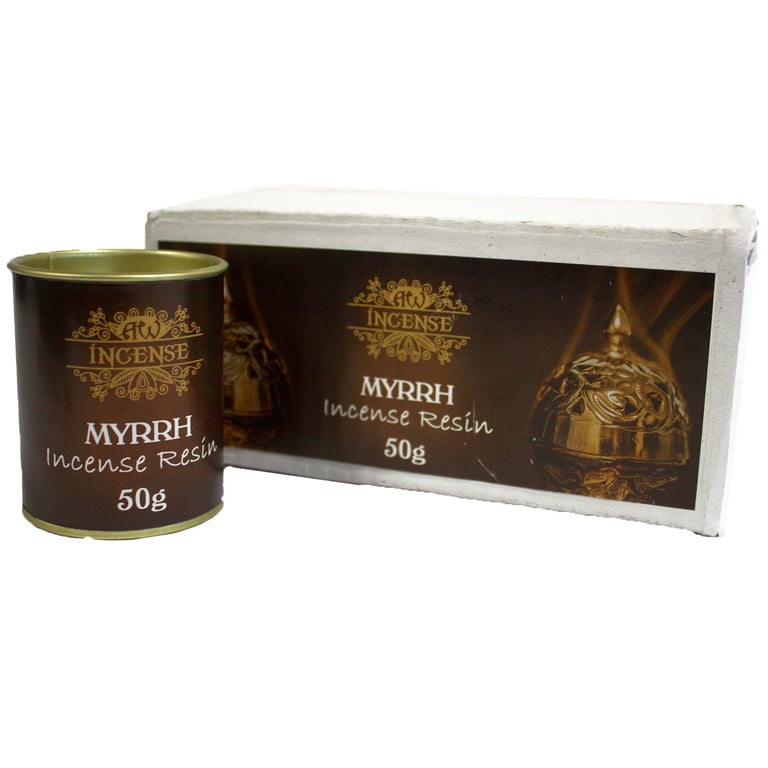 50gm Natural Aromatic Myrrh Resin for Essential Oil and Healing Applications