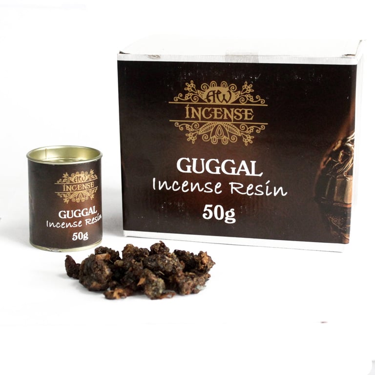 50gm Guggal Resin - Ayurvedic Herbal Treatment for Natural Relief