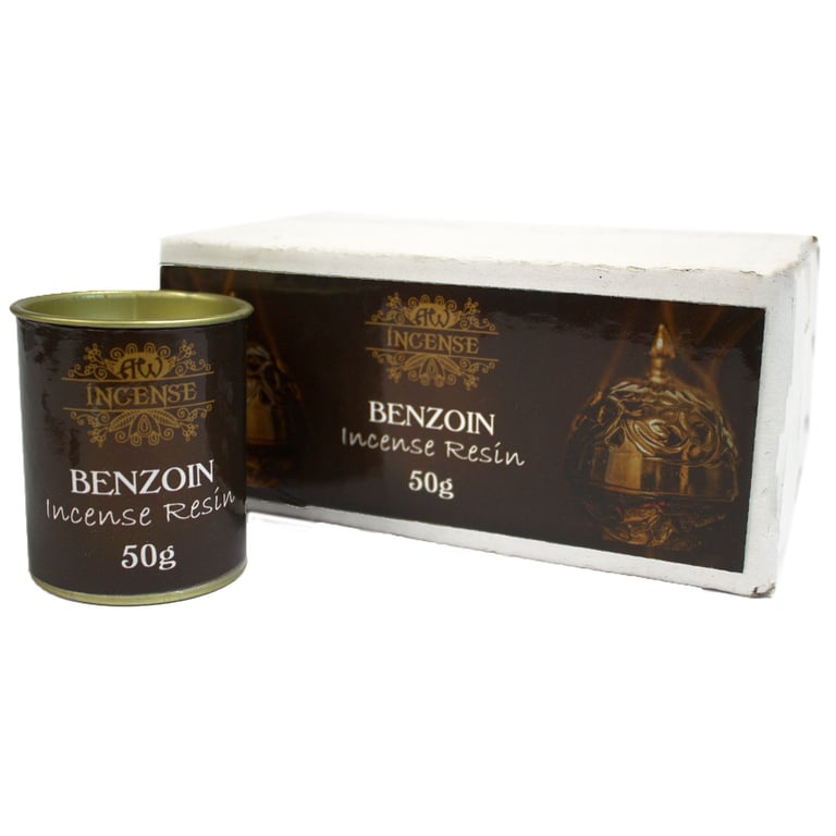 50gm Benzoin Resin - Natural Fixative & Aromatic Fragrance Base with Healing Properties