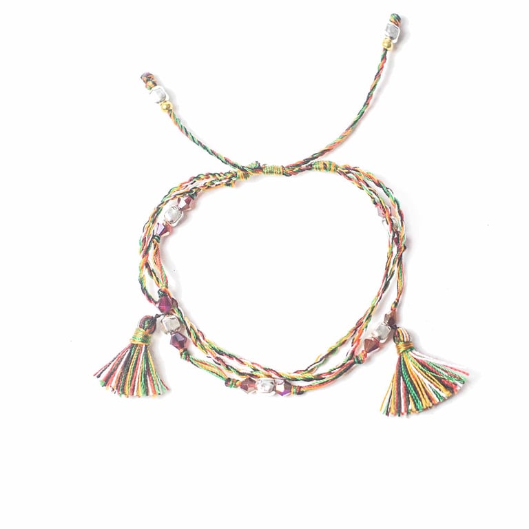 String Bracelet - Temple Design - Belief Symbolism