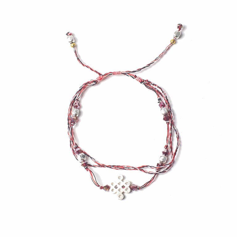 Handcrafted Life Journey Temple String Bracelet - Adorn & Empower