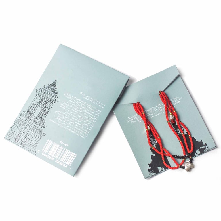String Bracelet - Temple Design - Unconditional Love Symbol - Premium Quality