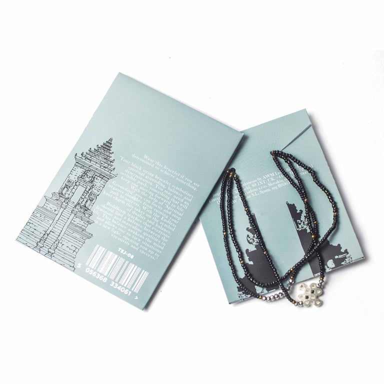 Spiritual Grounding Temple String Bracelet - Mindful Accessory