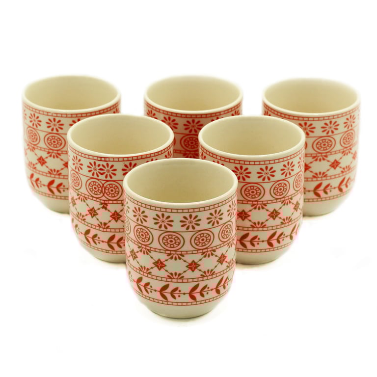 Amber Herbal Tea Cups - Organic Tea Brewing Sets - Eco-Friendly Cups