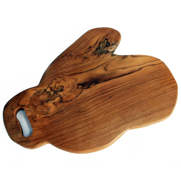 40cm Teak Chopping Board - Durable & Elegant by XYZ Brand