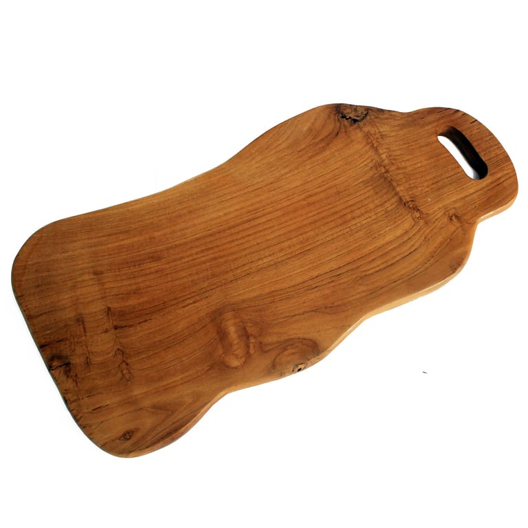 50cm Teak Chopping Board - Durable & Elegant