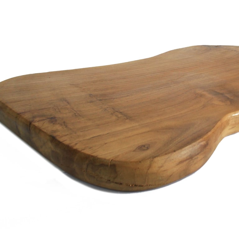 50cm Teak Chopping Board - Durable & Elegant