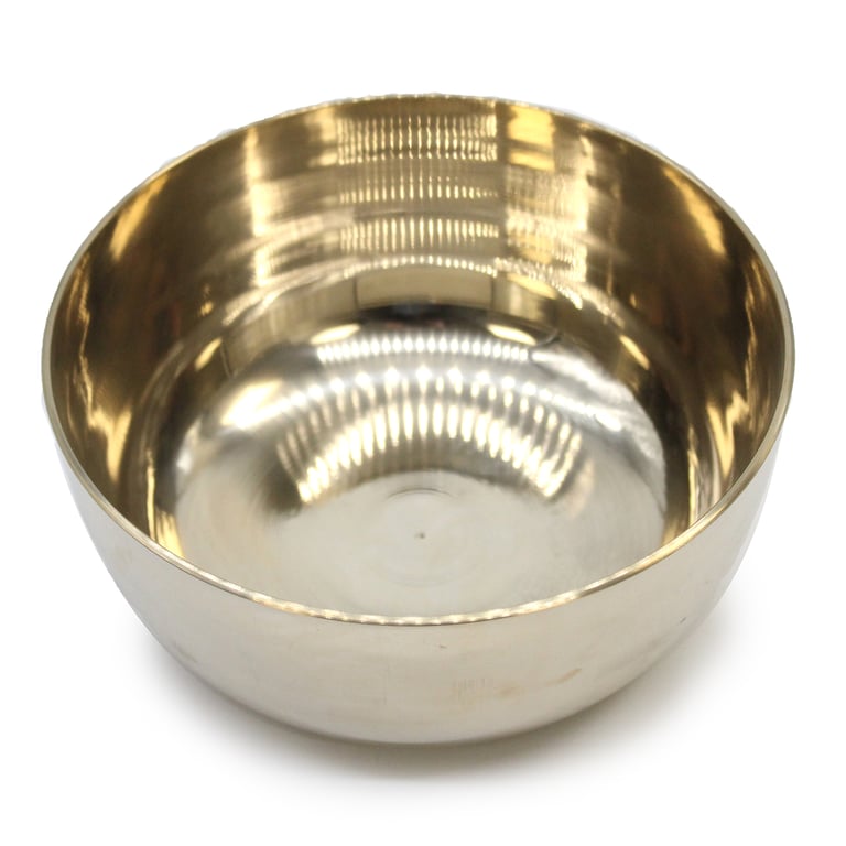 17cm Large Brass Singing Bowl - Premium Quality Sound