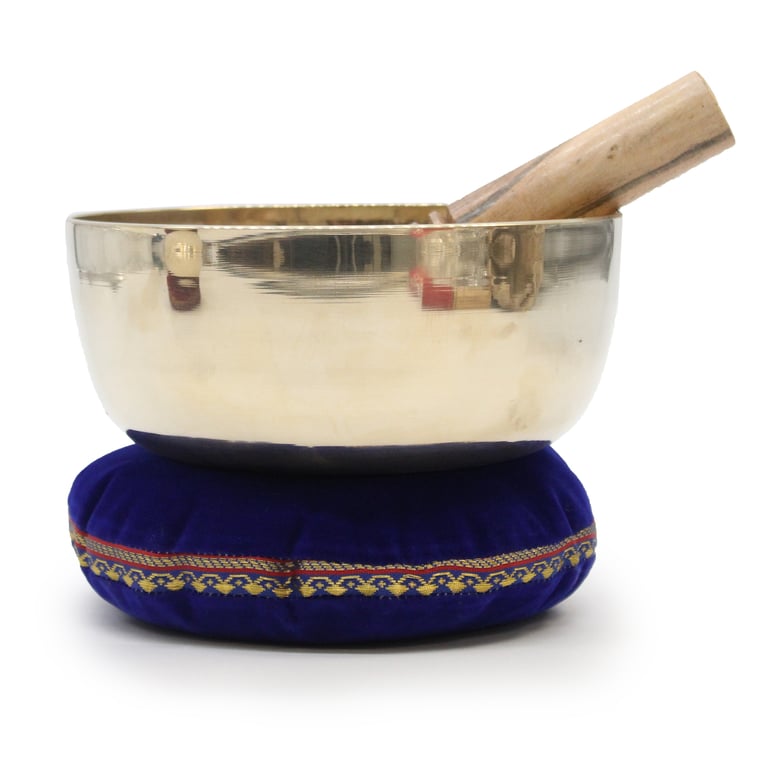17cm Large Brass Singing Bowl - Premium Quality Sound