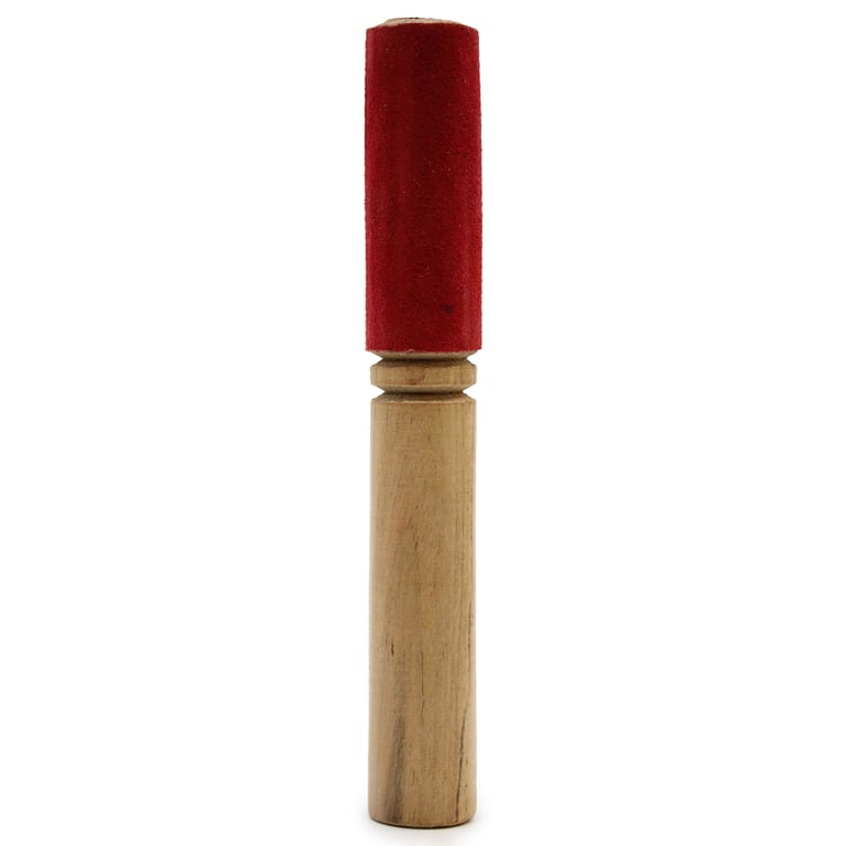 Velvet Wooden Stick - Elegant Home Decor and Fashion Accessory