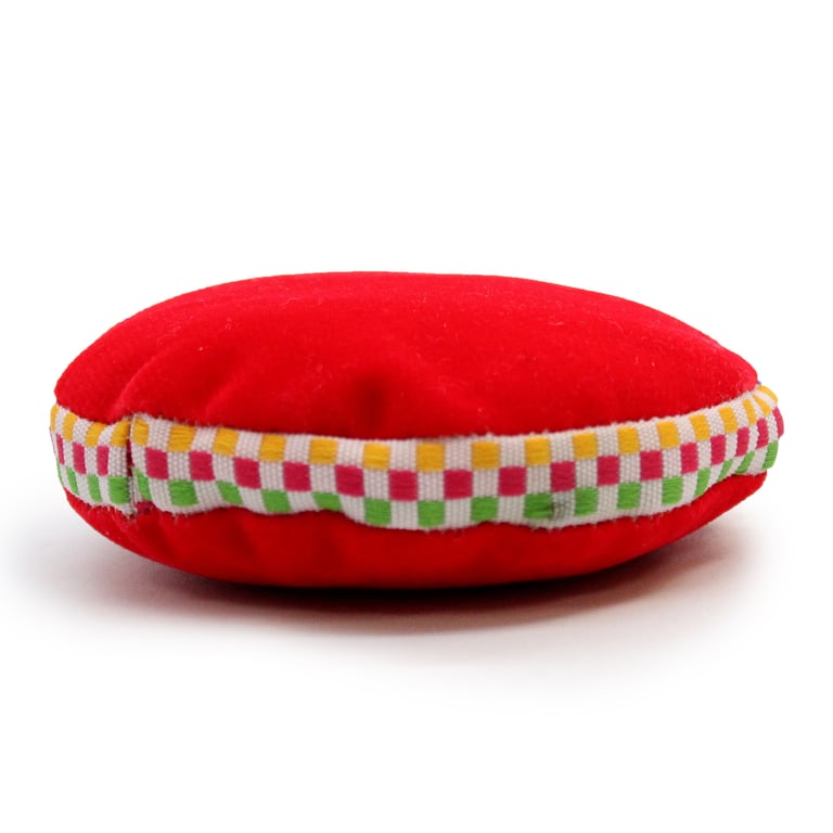 Singing Bowl Velvet Cushion - Mindful Sound Healing and Meditation Support