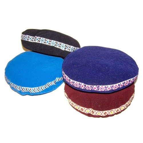 Singing Bowl Velvet Cushion - Mindful Sound Healing and Meditation Support