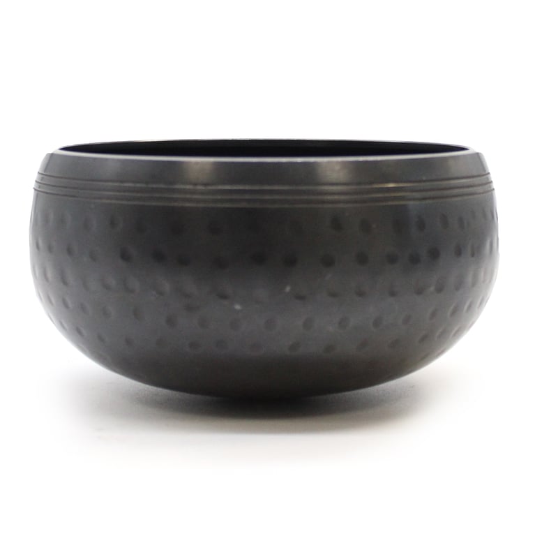 14cm Small Black Dining Bowl - Handcrafted, Durable Design
