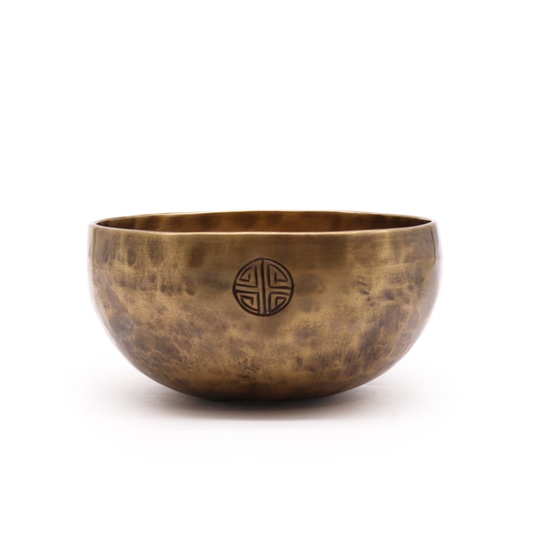 15cm Nepalese Moon Bowl (750g) - Handcrafted Medium Size