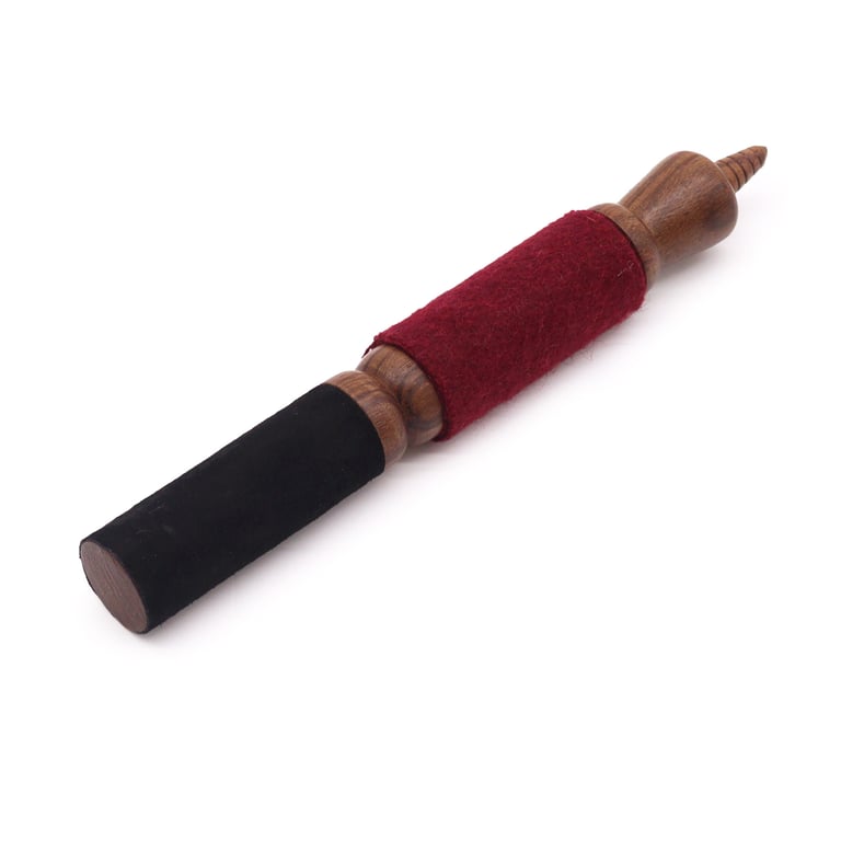 Nepalese Wooden Meditation Stick - 23cm Length, Handcrafted Spiritual Prayer Walking Stick