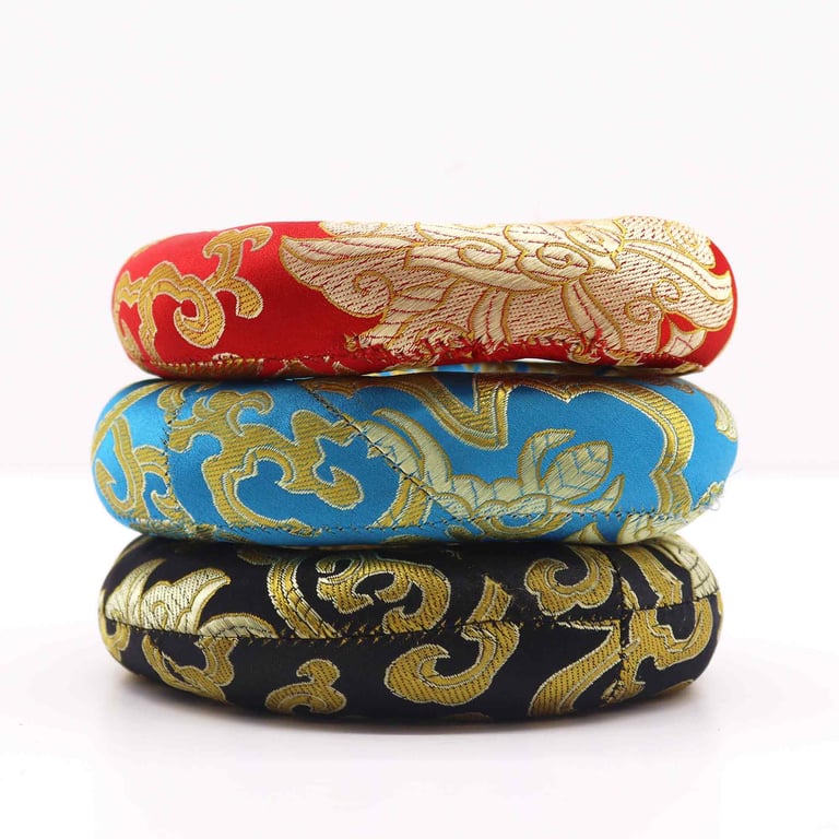 12cm Hoop Cushion for 14-16cm Singing Bowl - Assorted Colours