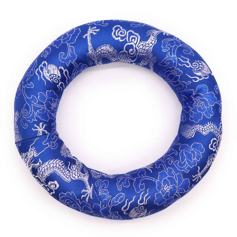 16cm Hoop Cushion - Assorted Colours for Singing Bowls, Meditation & Sound Bath Wellness