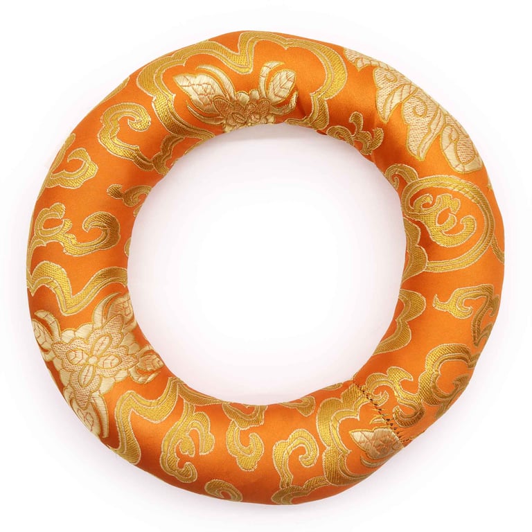 18cm Hoop Cushion - Assorted Colours for Singing Bowls (20-24cm) Meditation & Sound Healing Support