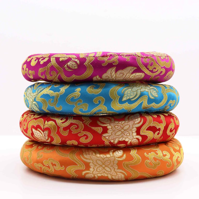 Hoop Cushion 24cm - Assorted Colours for Singing Bowls and Meditation Practice