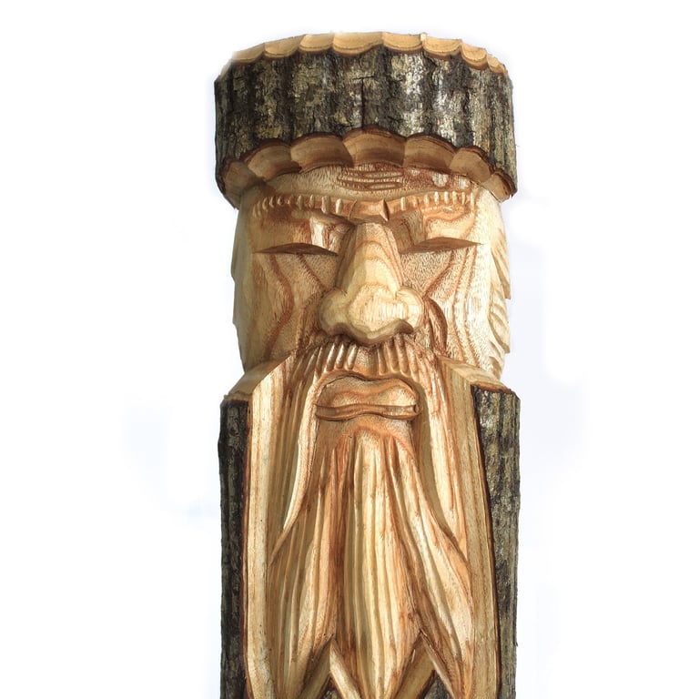 Old Man Tree 50x13x6cm Indoor Plant Sculpture Garden Ornament Bonsai Figurine