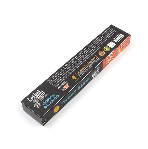 Tribal Soul White Copal Incense Sticks - Calming Spiritual Aromatherapy for Home