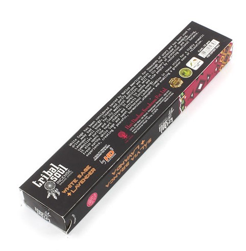 Tribal Soul White Sage Lavender Incense Sticks - Sacred Smudging for Home Aromatherapy Relaxation