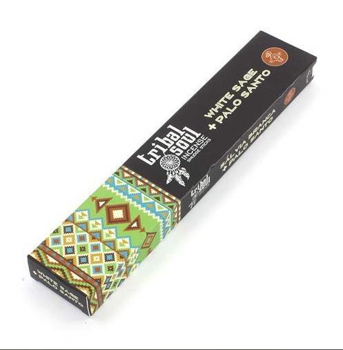 Tribal Soul White Sage Palo Santo Incense Sticks - Natural Spiritual Aromatherapy
