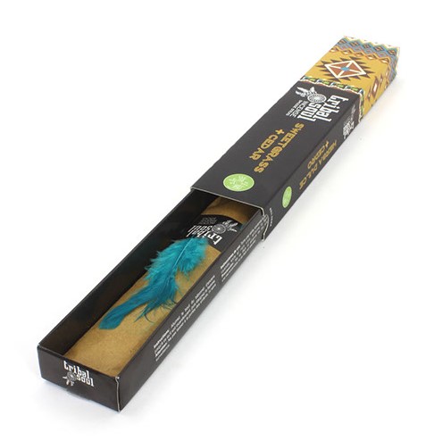 Tribal Soul Incense Sticks - Sweet Grass & Cedar Blend for Spiritual Wellness and Home Fragrance