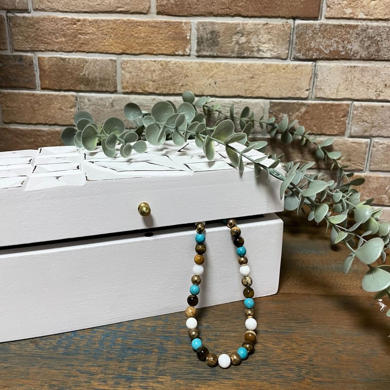 White Diamonds Vintage Deco Multi-Purpose Box (22x12x10cm)