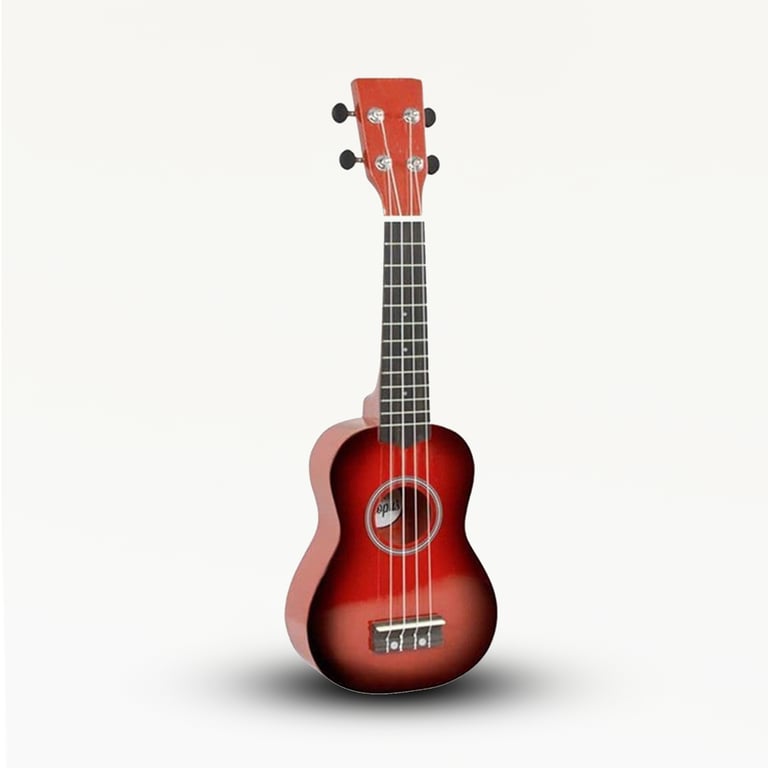 4-String Artisan Sunburst Ukulele - Natural Finish (Handcrafted)