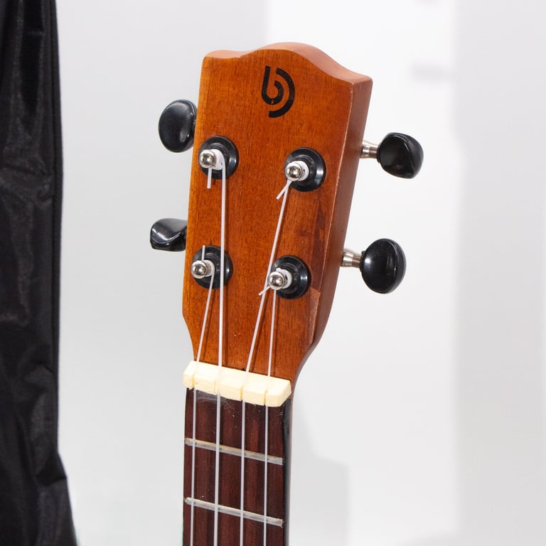 4-String Artisan Sunburst Ukulele - Blue Finish (Handcrafted)