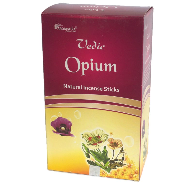 Vedic Opium Incense Sticks for Meditation and Home Aromatherapy
