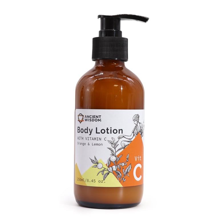 Vitamin C Goddess s Anti-Aging Moisturizing Body Lotion - Orange & Lemon Scent