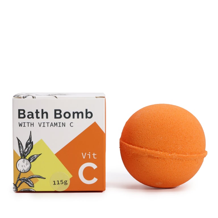 Vitamin C Infused Essential Oil Skincare Bath Bomb