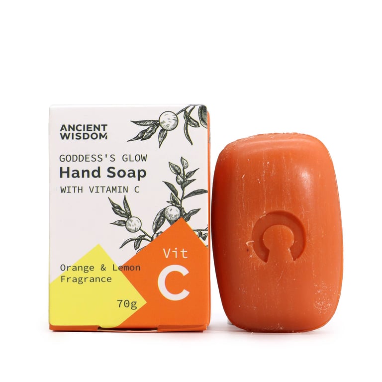 Brightening Vitamin C Essential Oil Hand Soap - Hydrating & Cleansing Skin Brightener