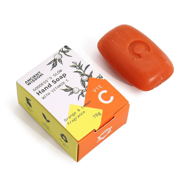 Brightening Vitamin C Essential Oil Hand Soap - Hydrating & Cleansing Skin Brightener