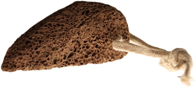 Volcanic Foot Stone - Natural Traditional Shape Decor for Home and Garden