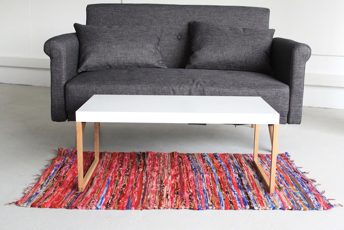 Medium Velvet Rug 128x75cm - Luxury Indoor Living Room Decor