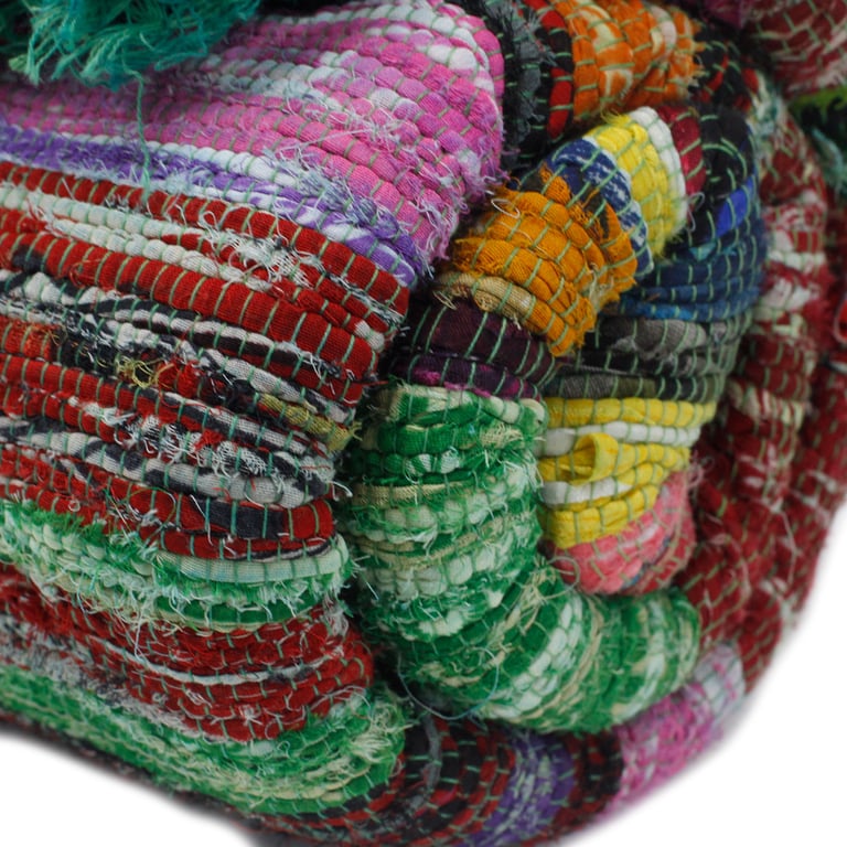 90cm x 151 Rag Rug - Luxury Green (Brand Model)